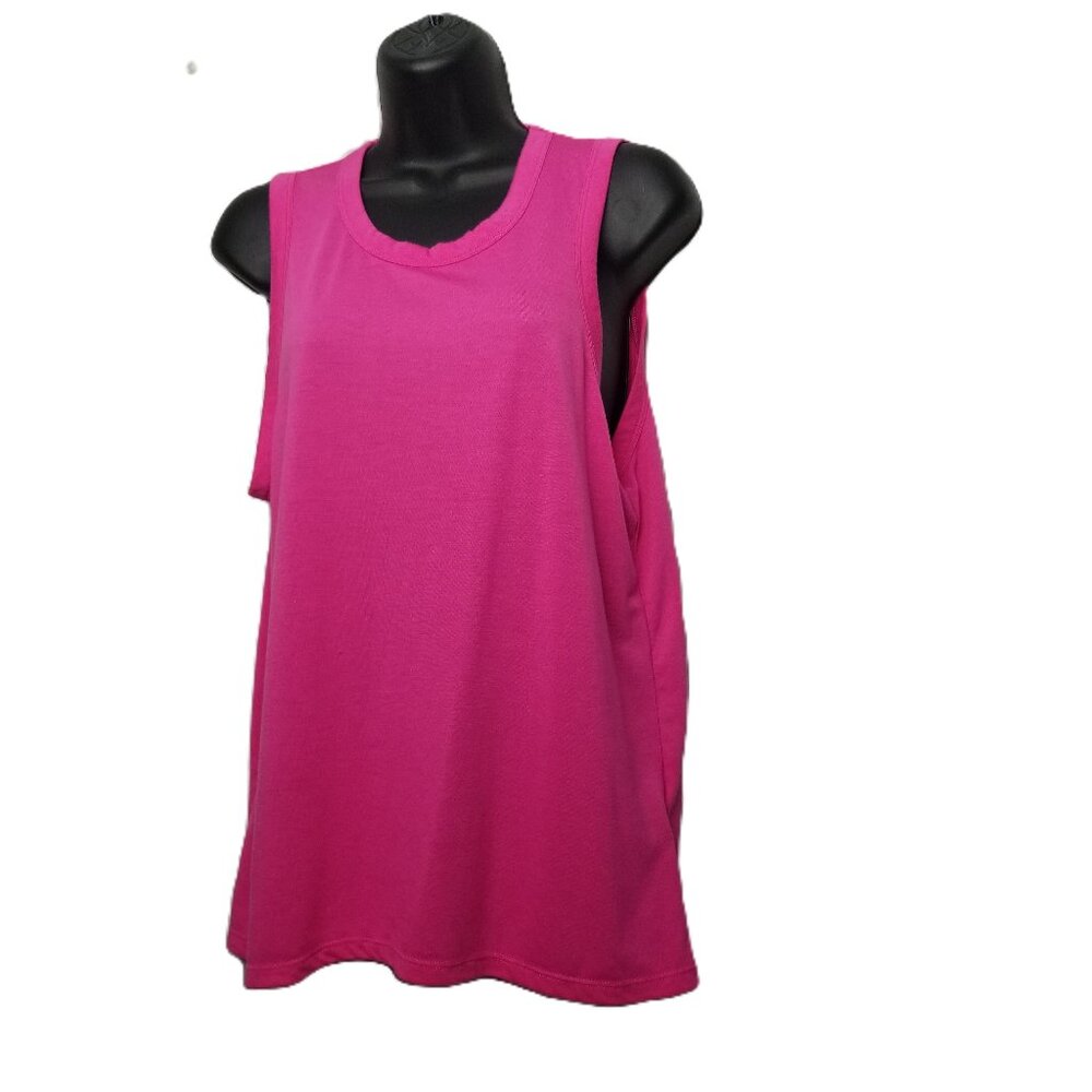 J Crew Womens Large Pink Twist Back Tank Top Draped Open Back Sleeveless